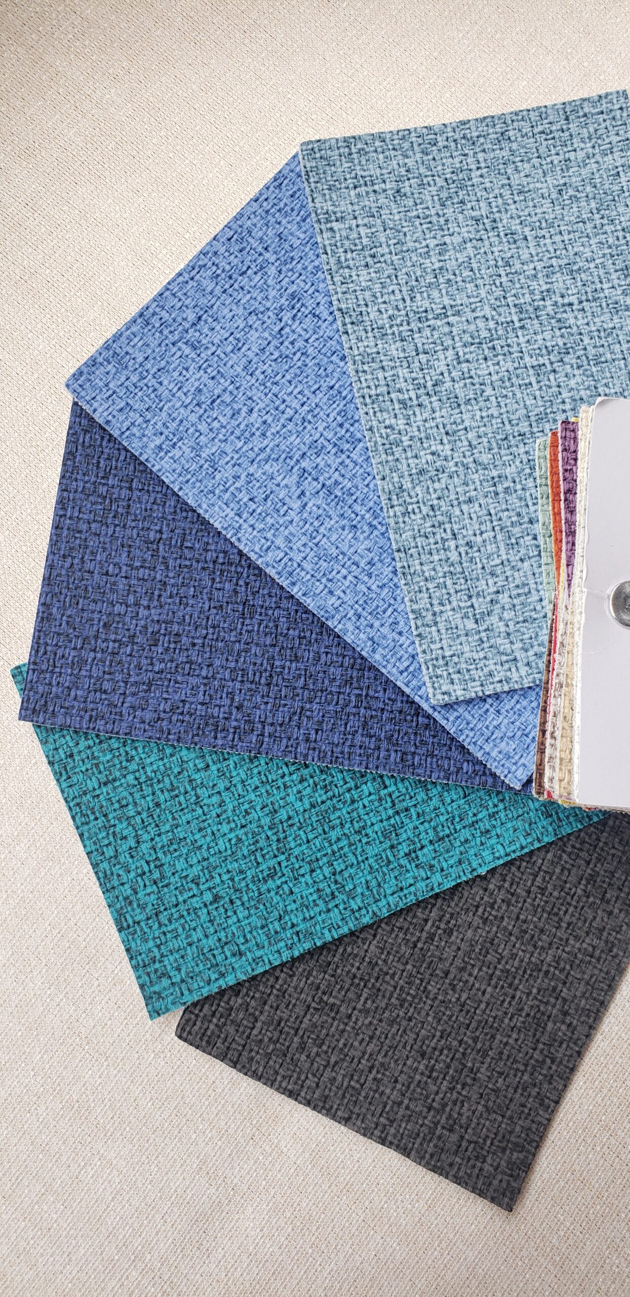 Bali (Azul Verdoso, Azul Claro, Azul Oscuro, Turqueza, Gris Oscuro)