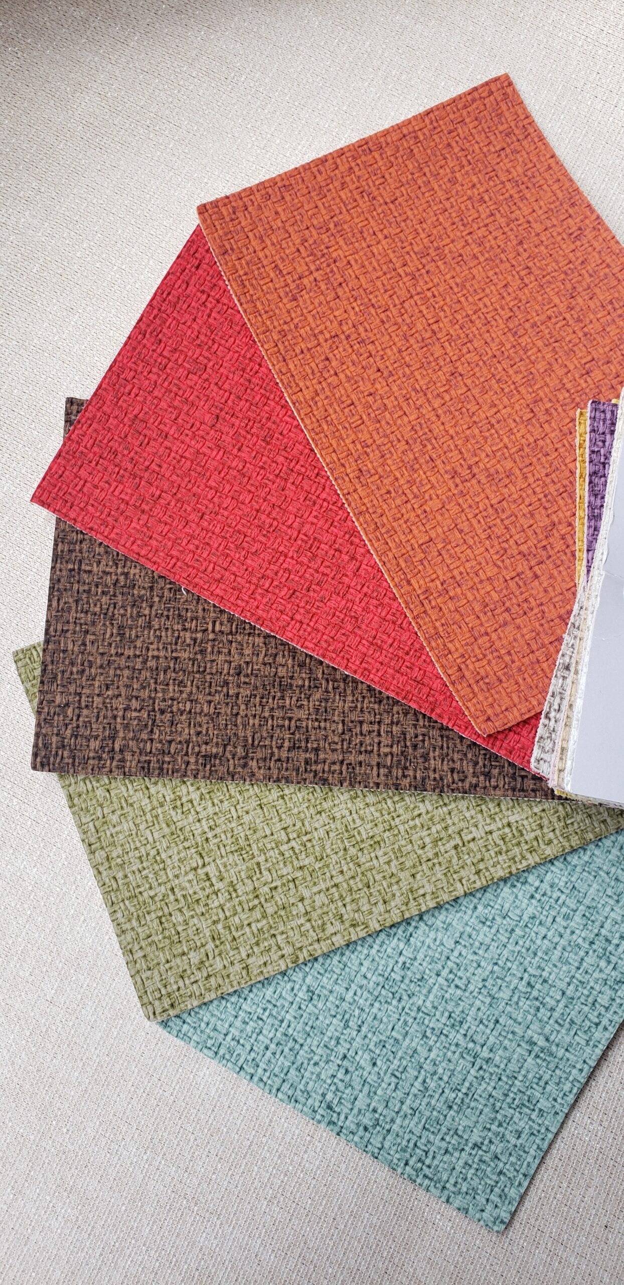 Bali (Naranja, Rojo, Chocolate, Pistacho, Menta)