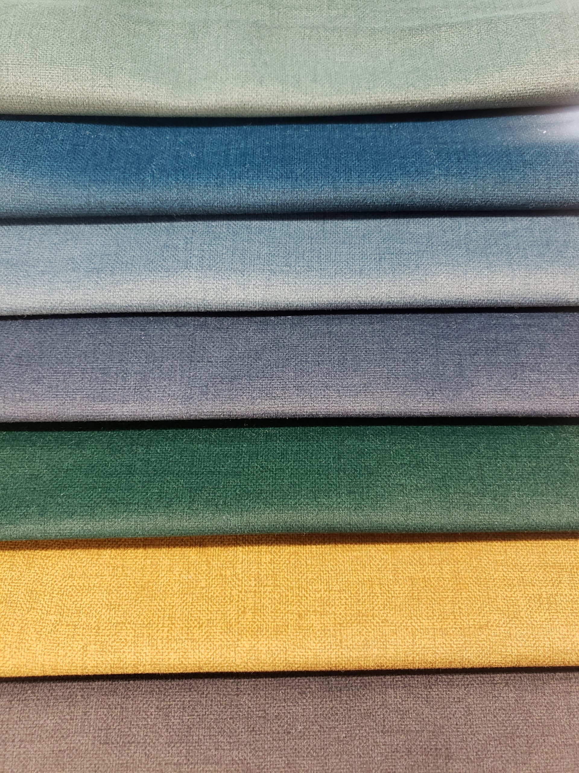 Rialto (Aqua, petroleo, indigo, azul, esmeralda, mostaza, plomo)