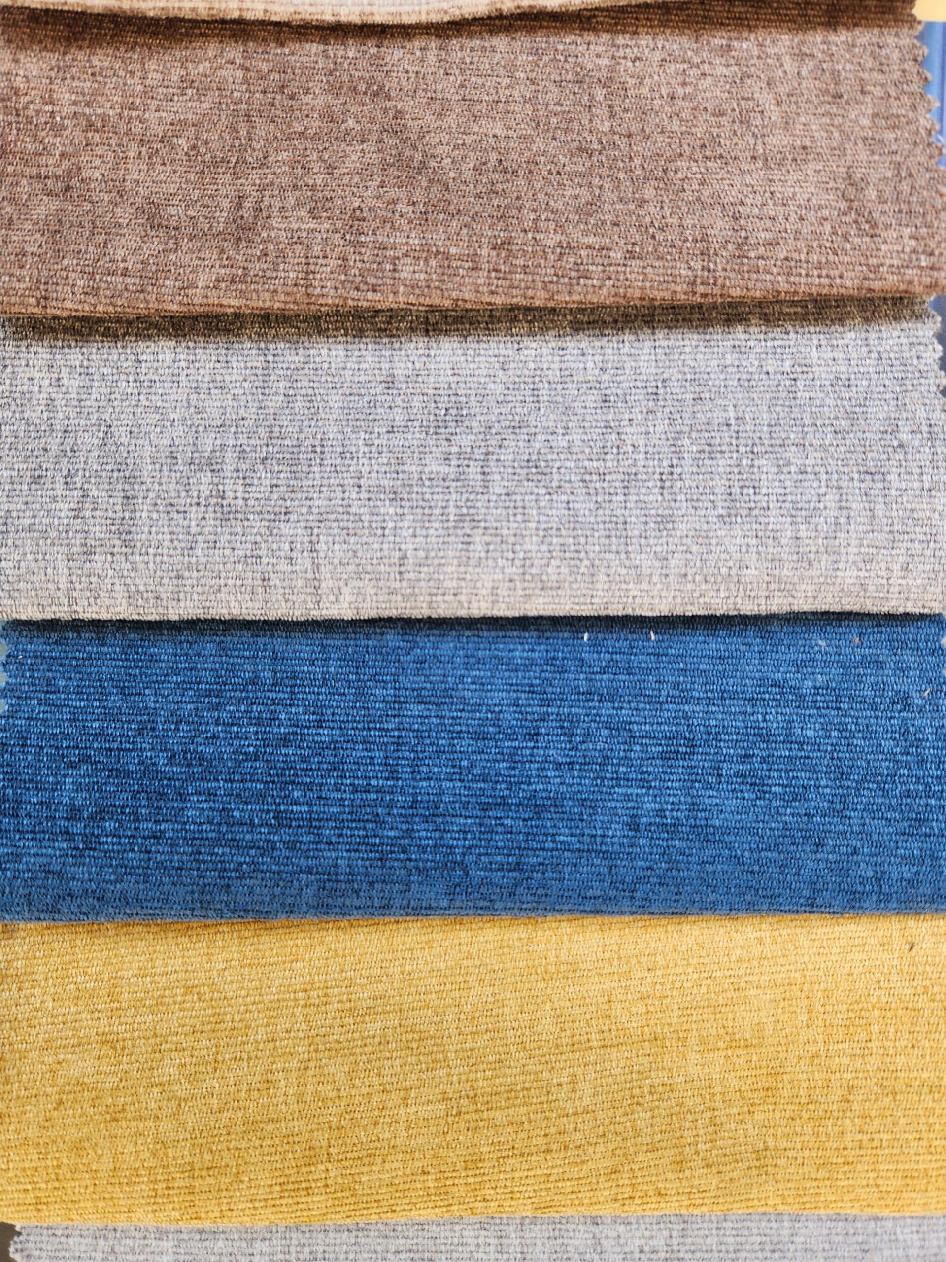 Salitre (marron, taupe, azul, mostaza)