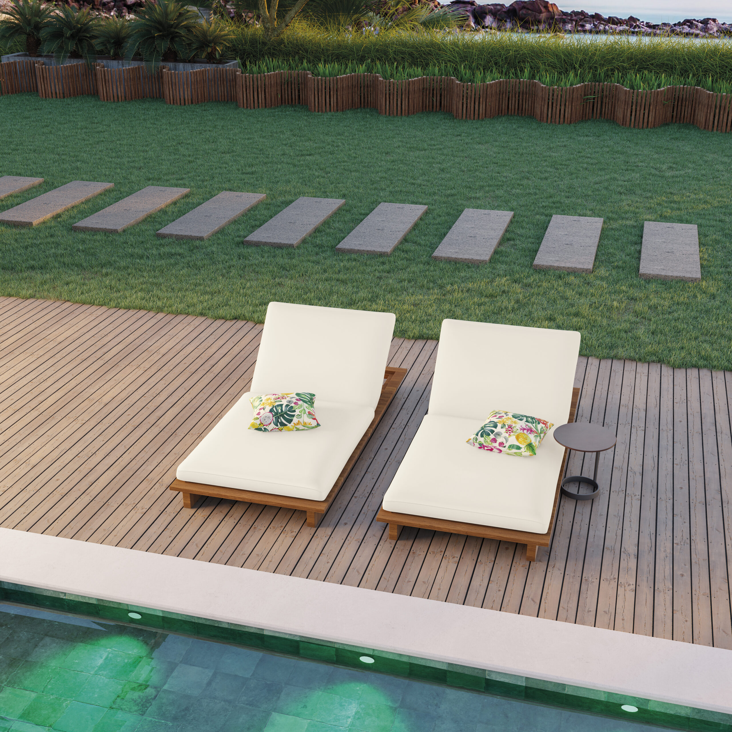 SUMMER ACQUABLOCK GARDENS 1237o L-20