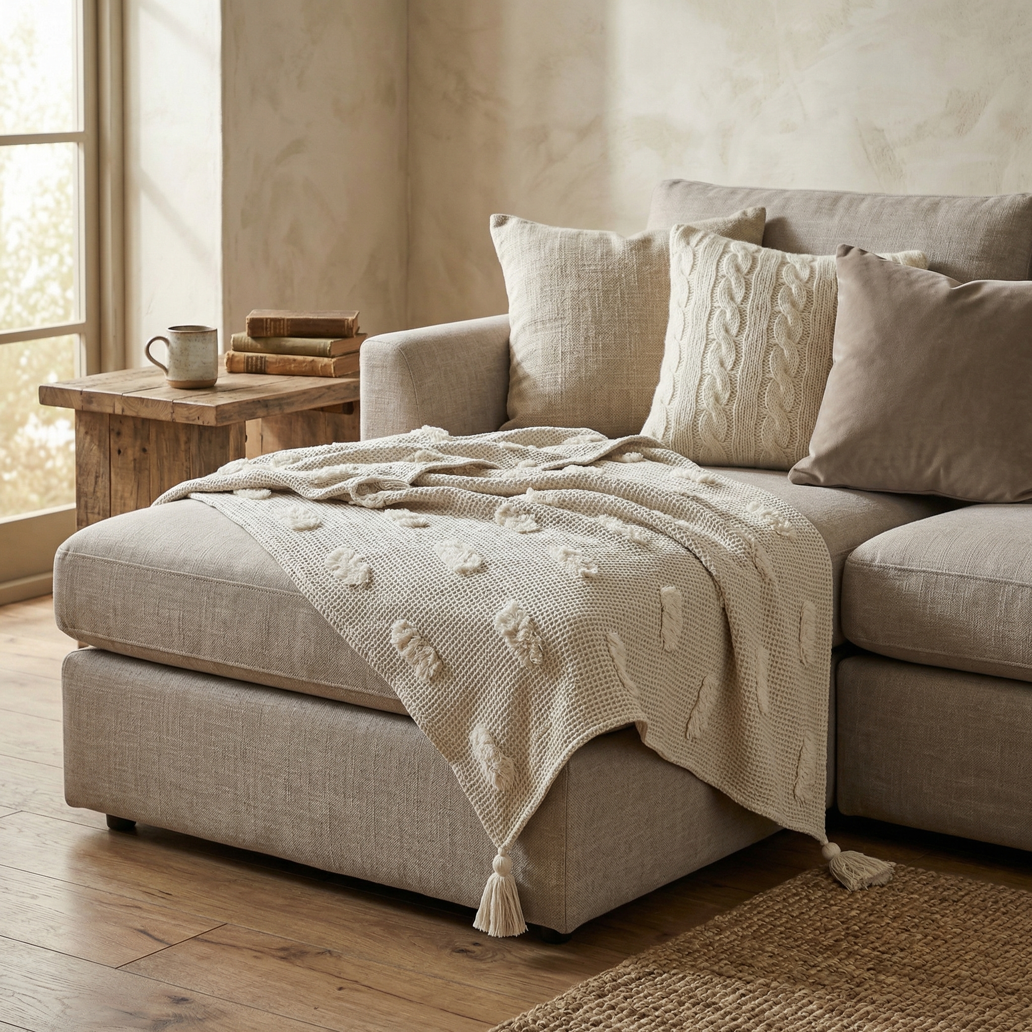GREYTON Taupe ambiente 1
