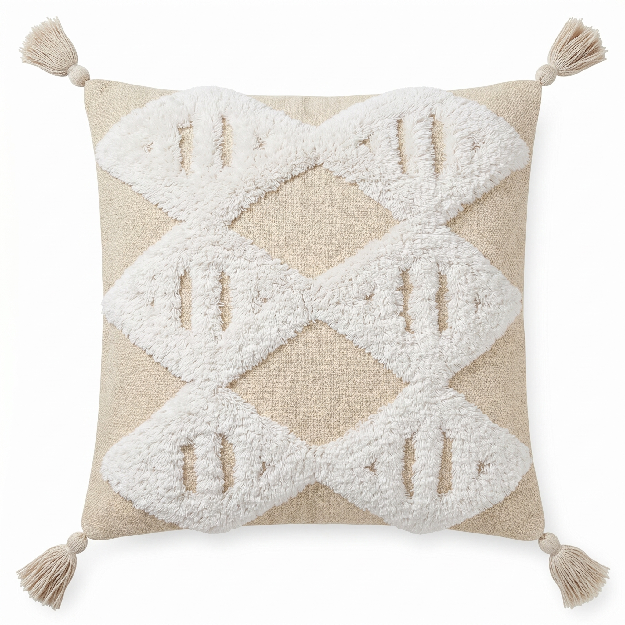 RUSTIC 162 BOUCLÉ 45X45 Marfil Producto