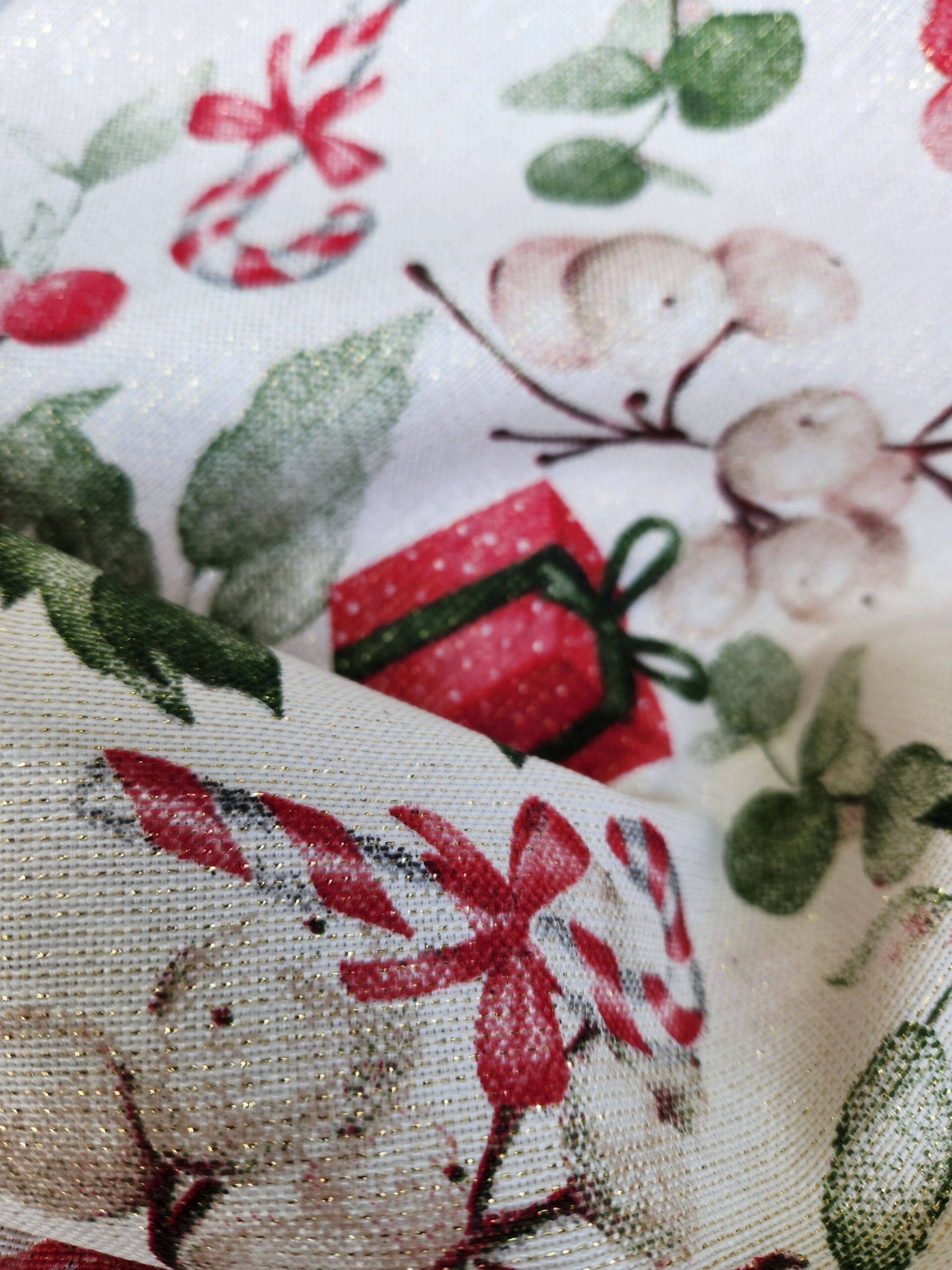 Loneta Estampada Lurex Neulet Oro Beige2
