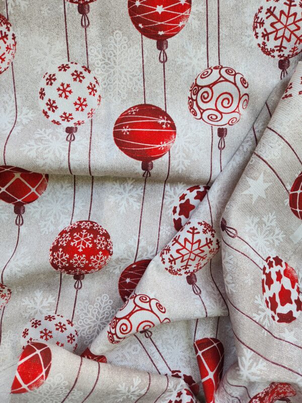 Loneta Estampada Lurex Trendy Oro Rojo1